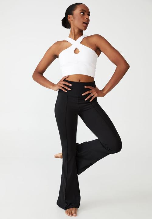 Cotton On - Contouring yoga flare - black