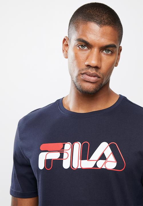 FILA - Napoli short sleeve tee - navy 