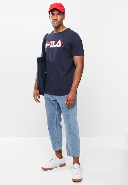 FILA - Napoli short sleeve tee - navy 
