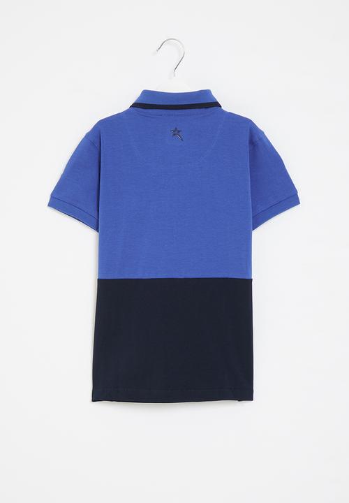 SOVIET - B delgado short sleeve fashion golfer - multi 