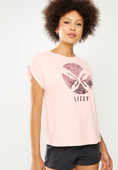 Lizzy - Kacey styled tee - pink