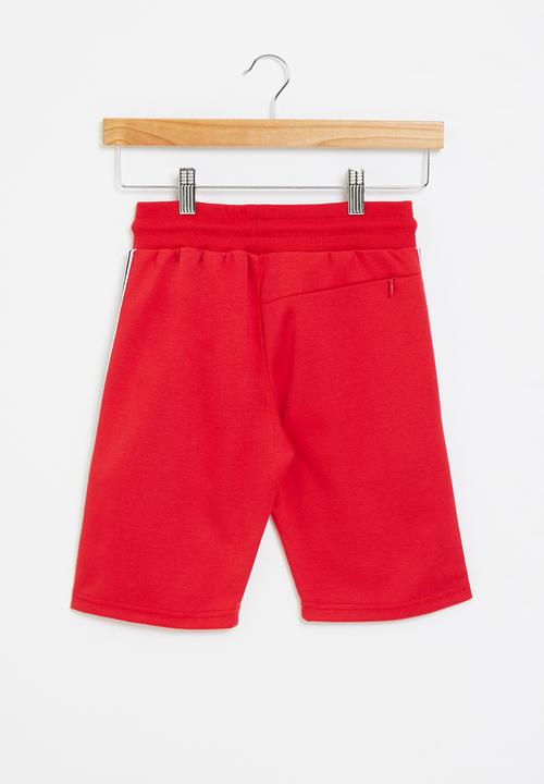 SOVIET - B stark track shorts - red