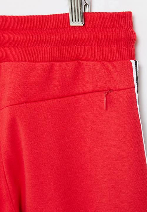 SOVIET - B stark track shorts - red