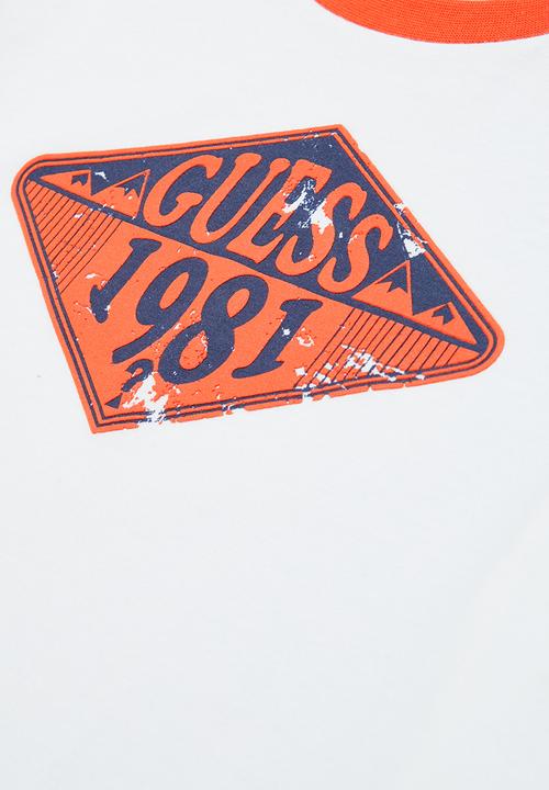 GUESS - Boys short sleeve tee - white