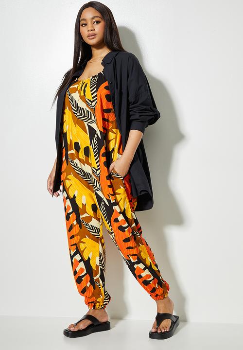 Superbalist - Easy fitting jumpsuit - abstract jungle