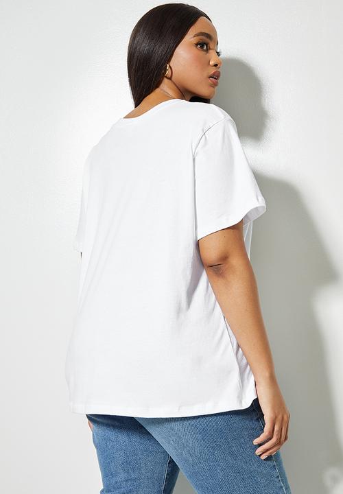 Superbalist - Artistic graphic tee - white