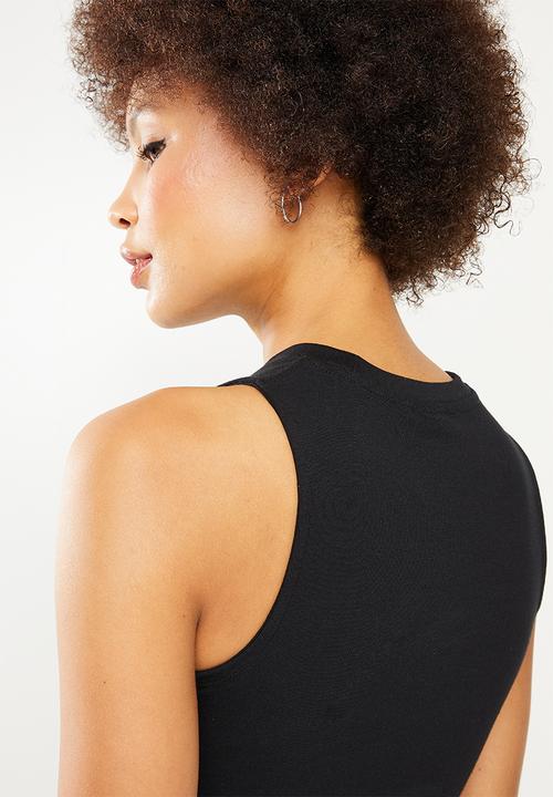 adidas Originals - Crop tank top - black