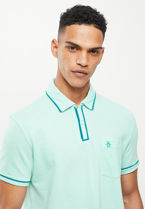 Original Penguin - Contrast polo - blue tint
