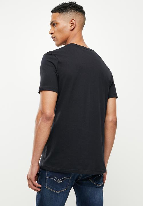 Original Penguin - Hula applique tee - true black