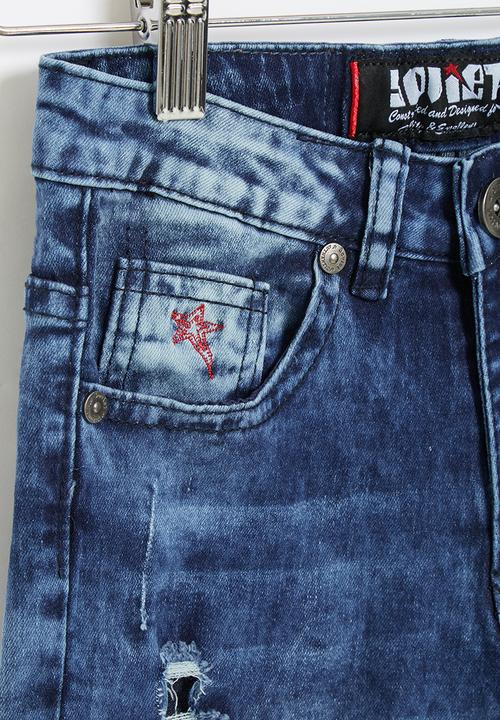 SOVIET - B legacy boys denim short - indigo
