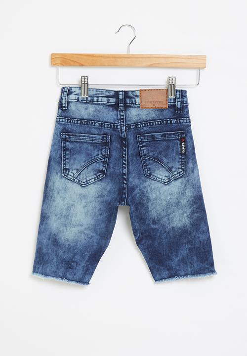 SOVIET - B legacy boys denim short - indigo