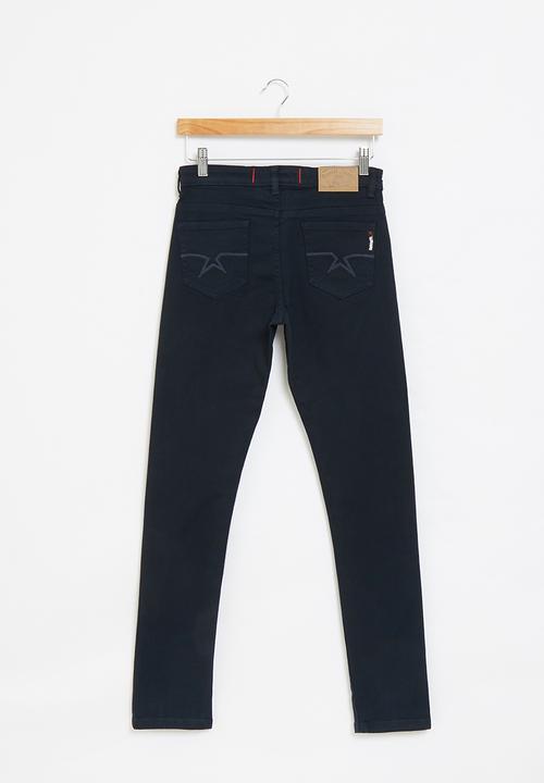 SOVIET - B strikers  boys skinny denim  - navy