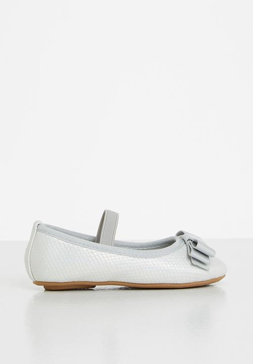 Pop Candy - Girls ballet pump - silver