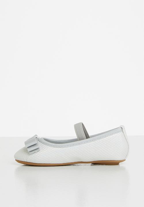Pop Candy - Girls ballet pump - silver