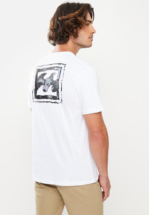 Billabong  - Crayon wave short sleeve - white