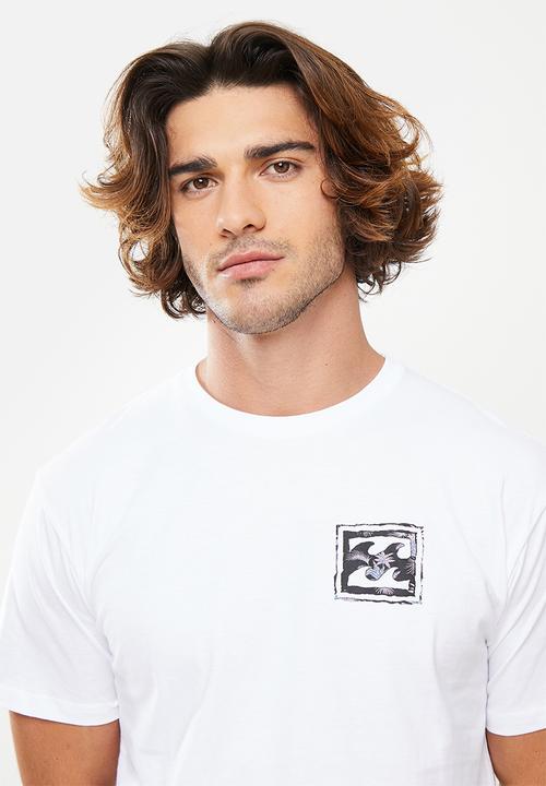 Billabong  - Crayon wave short sleeve - white