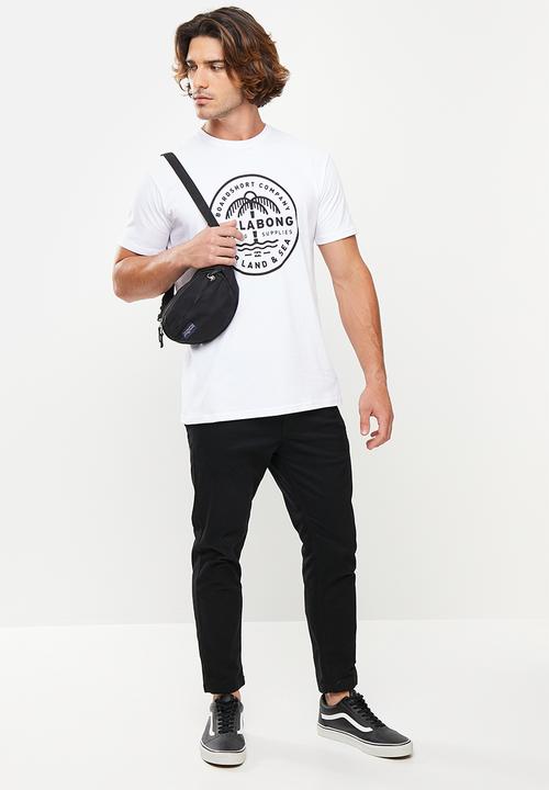 Billabong  - Land and sea short sleeve tee - white