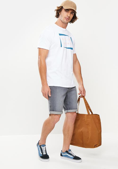 Billabong  - Diecut short sleeve tee - white