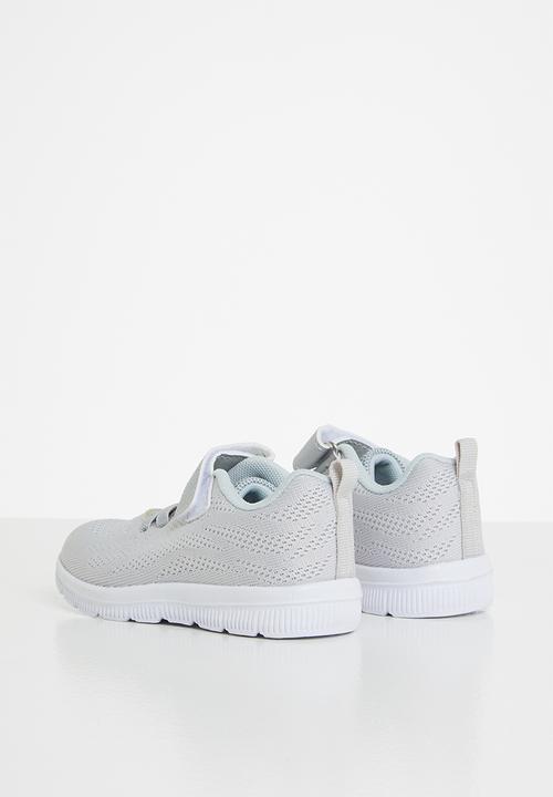 Pop Candy - Boys sneaker with velcro strap - grey