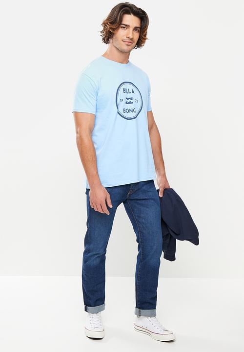 Billabong  - Roller baby short sleeve tee - airy blue