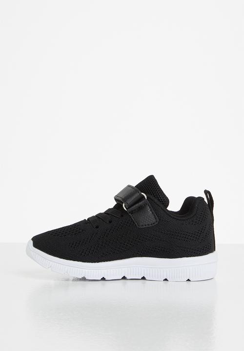 Pop Candy - Boys sneaker with velcro strap - black