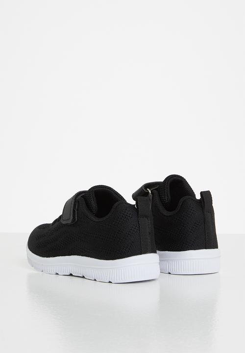 Pop Candy - Boys sneaker with velcro strap - black