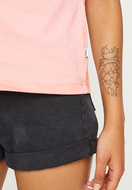 Vans - Flying v crew tee - powdered pink