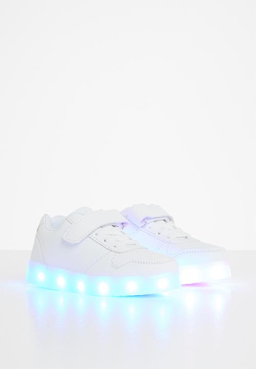 Pop Candy - Kids light up sneaker - white