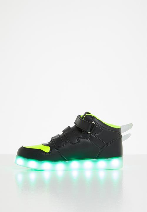 Pop Candy - Wing light up sneaker - black