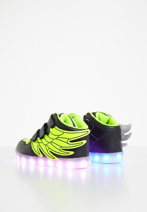 Pop Candy - Wing light up sneaker - black