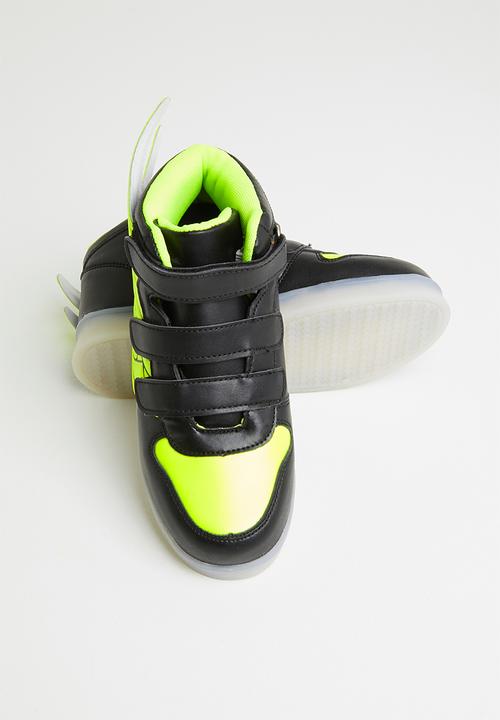 Pop Candy - Wing light up sneaker - black