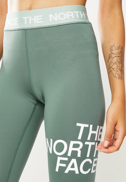 The North Face - Flex mid rise tights - balsam green