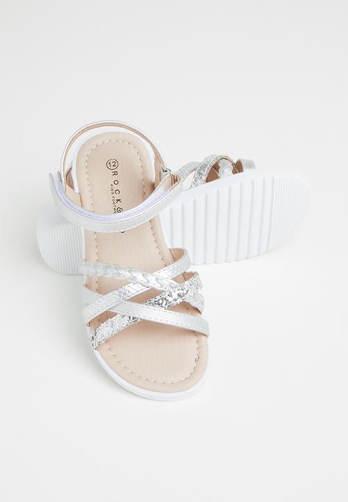 Rock & Co. - Repunzel sandal - silver