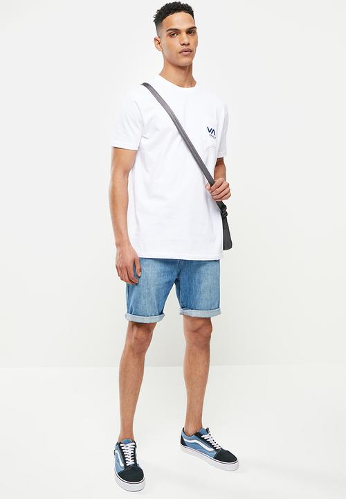 RVCA - Va pocket ss tee - white