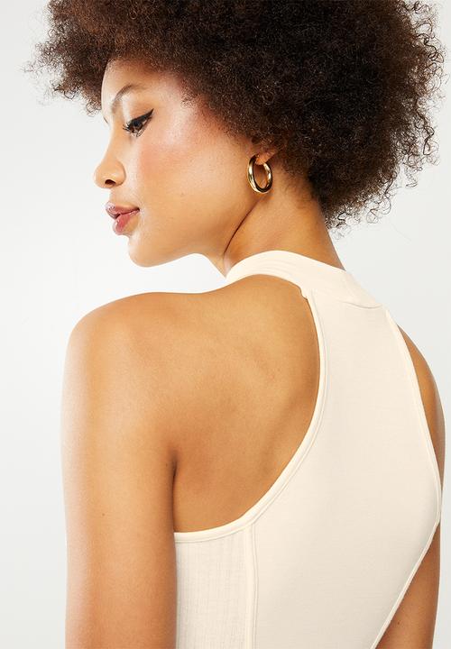 GUESS - Cotton modal top - ocean salt