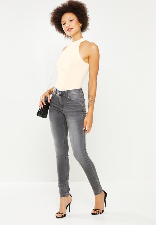 GUESS - Cotton modal top - ocean salt