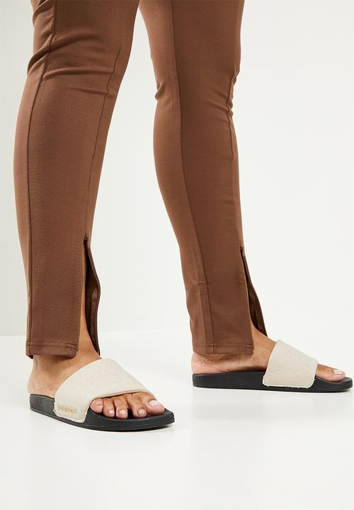Cotton On - Curve zip front ponte legging - chocolate brown