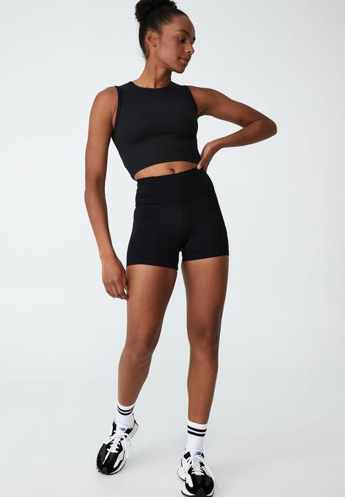 Cotton On - Smoothing shortie short - black