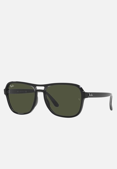 Ray-Ban - State side 58mm - black transparent