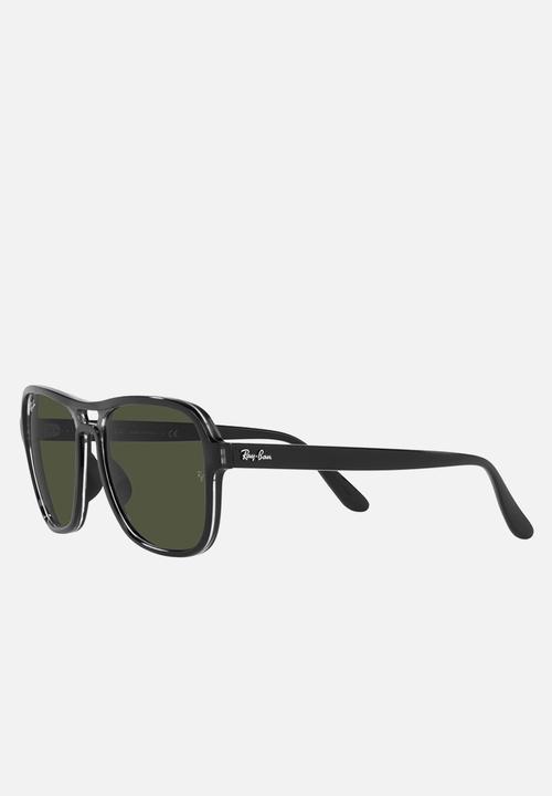 Ray-Ban - State side 58mm - black transparent