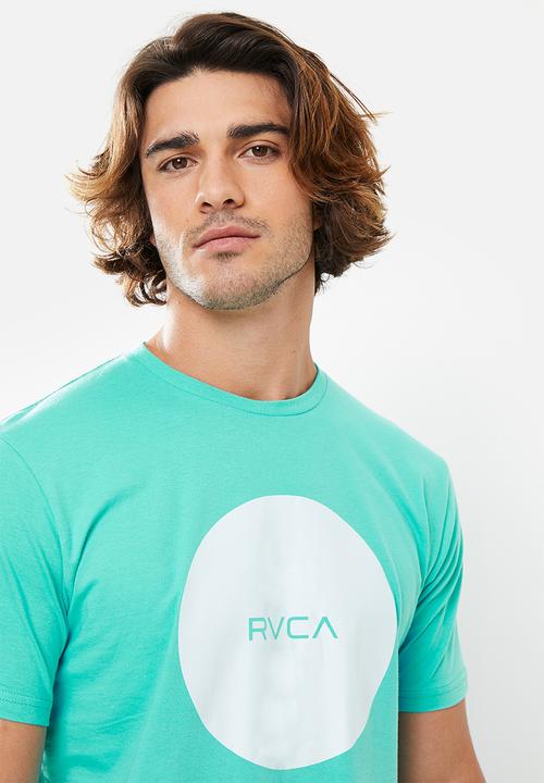 RVCA - Motors ss - seafoam
