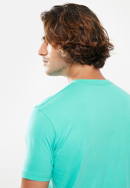 RVCA - Motors ss - seafoam