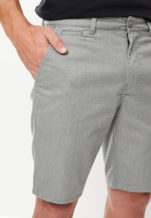 Quiksilver - Everyday union stretch - light grey heather