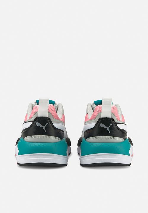 PUMA - X-ray 2 square - gray violet-puma white-puma black-peony-parasailing