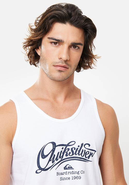 Quiksilver - Top hour tank - white