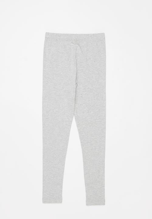 Aca Joe - Girls aca joe printed leggings - grey mel