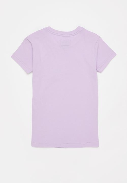 Aca Joe - Girls aca joe gradient print t-shirt - lilac