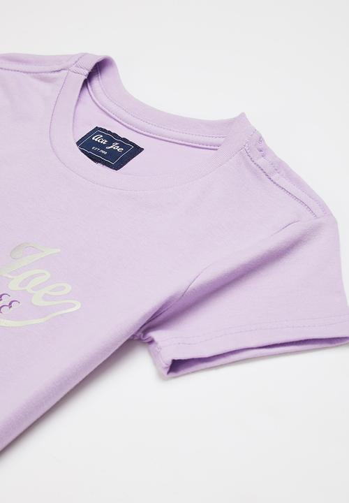 Aca Joe - Girls aca joe gradient print t-shirt - lilac