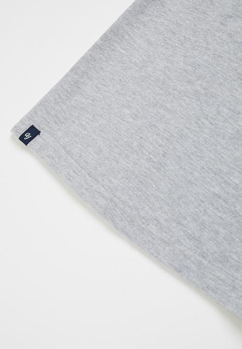 Aca Joe - Girls aca joe flock print t-shirt - grey mel