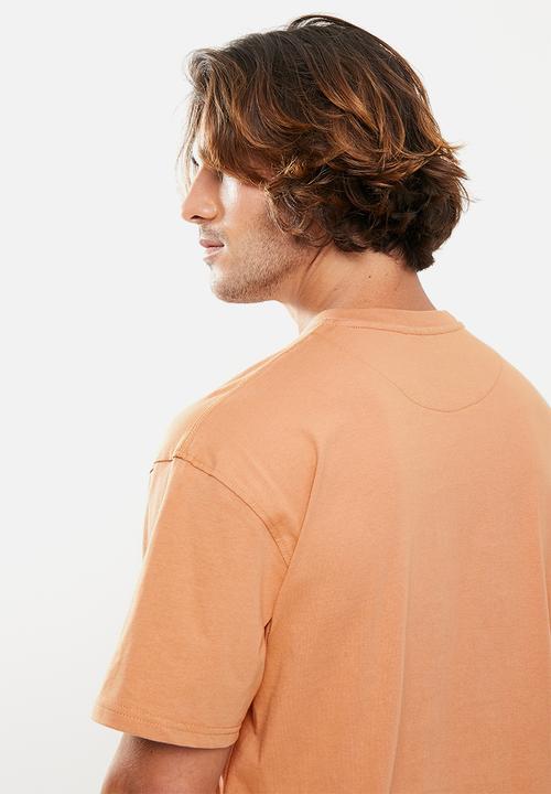 Jonathan D - Duke oversized T-shirt - tawny birch